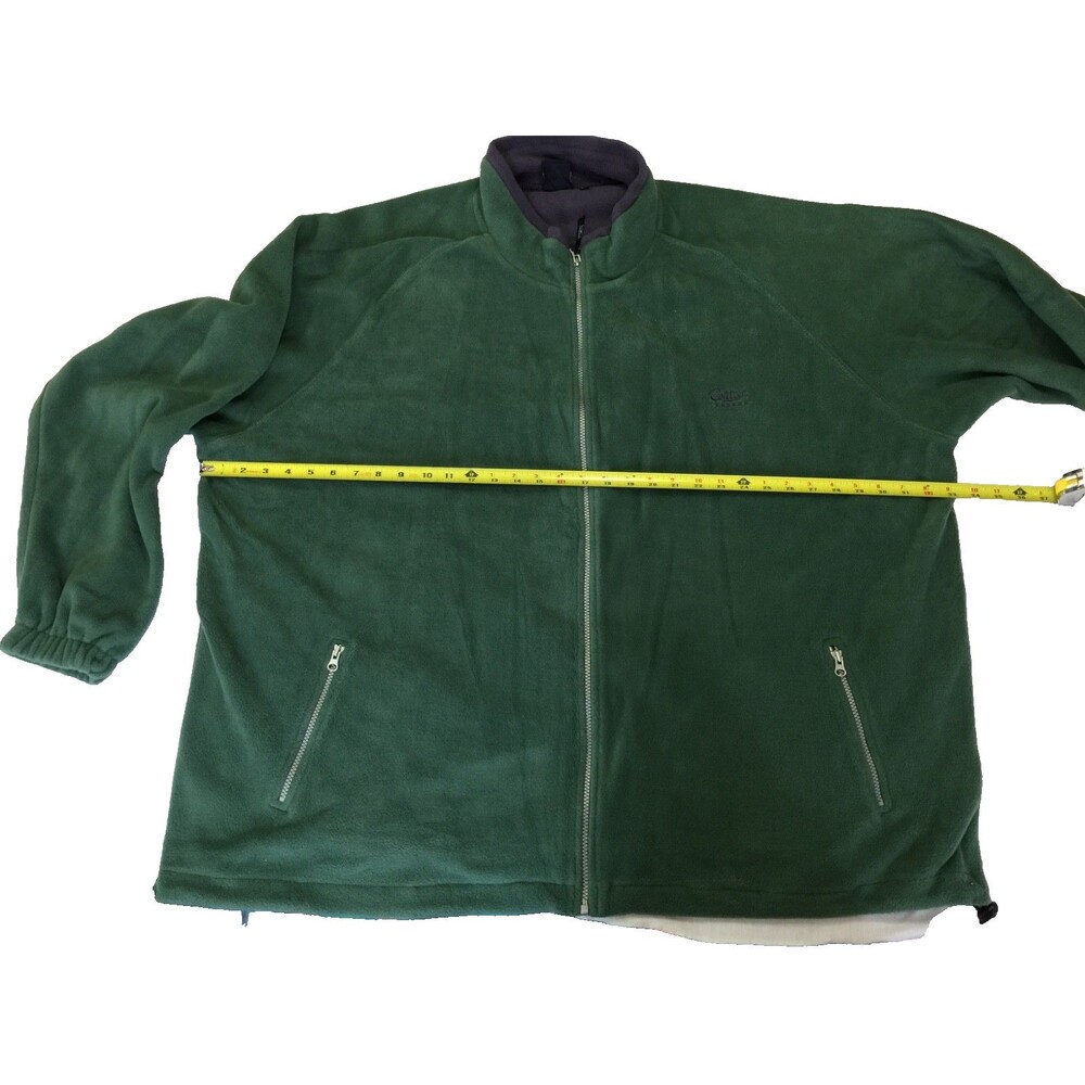 COTTON TRADERS MENS FLEECE FULL ZIP JACKET 5XL